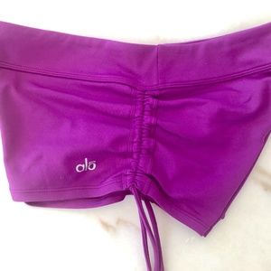 Workout Bootie Shorts by "ALO" (volleyball)